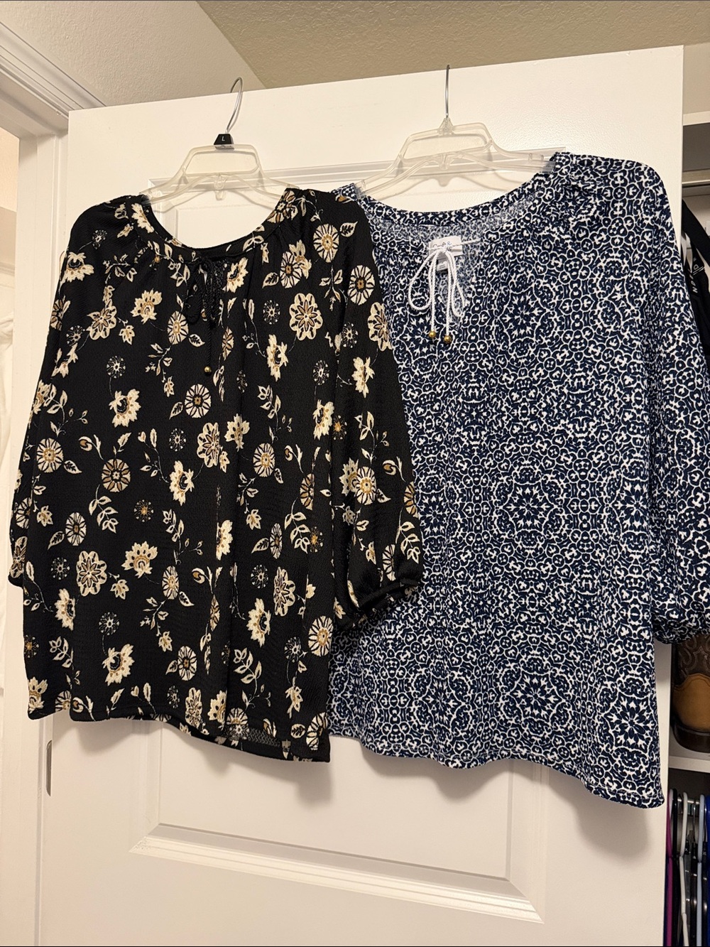 croft & barrow Peasant Tops